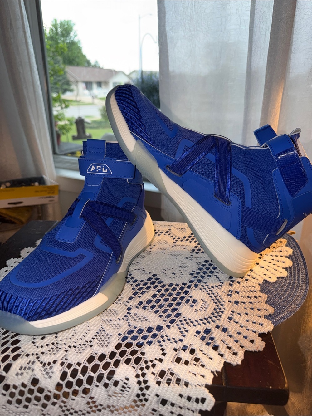 APL Super Future High Top Sneakers.